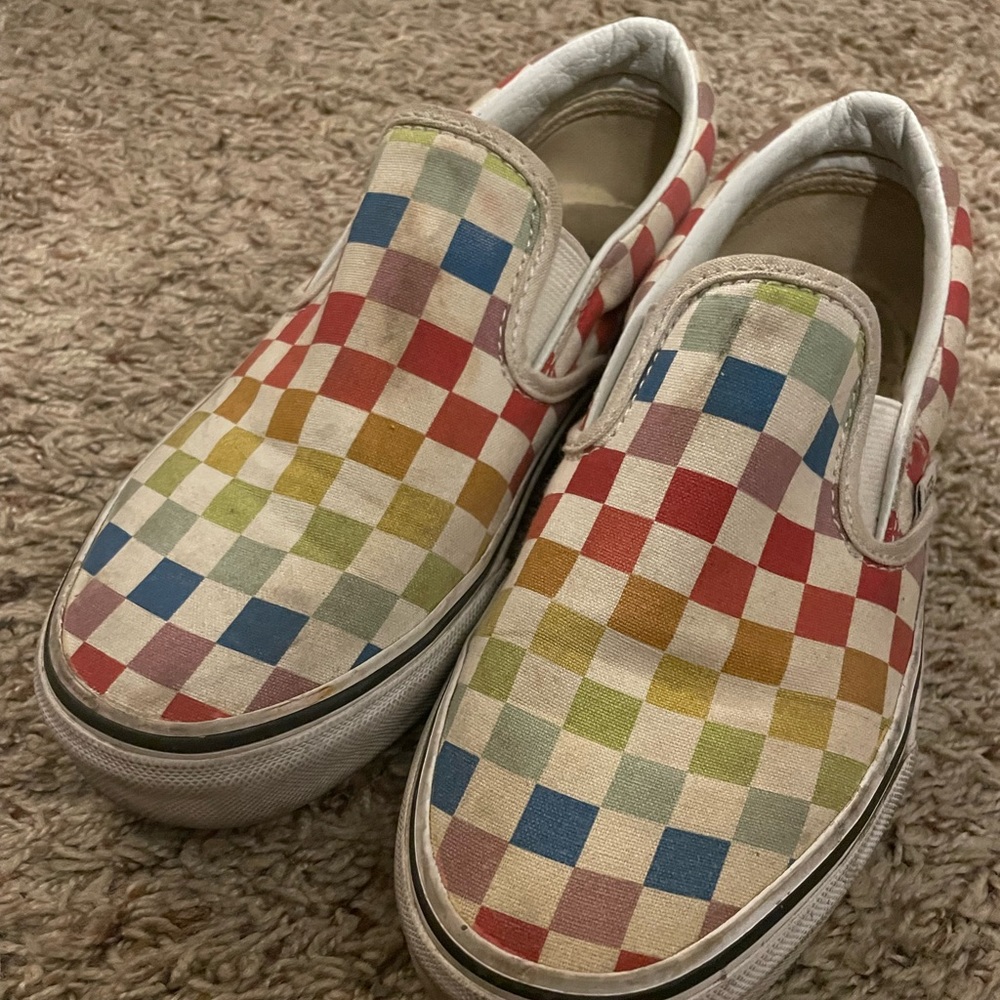 Multicolor vans